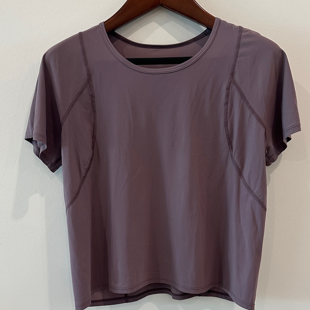 lululemon athletica Purple Short Sleeve Top